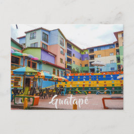 Guatapé, Colombia, Plazoleta de Los Zócalos Vykort