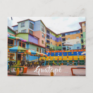 Guatapé, Colombia, Plazoleta de Los Zócalos Vykort