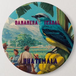 GUATEMALA, BANANERA IZABAL Retro poster Knapp