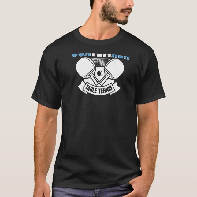 Guatemala Bord Tennis Support Guatemalan Ping P T Shirt (Framsida)