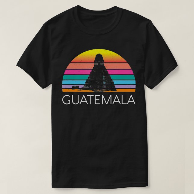 Guatemala Chapin Quetzal Guate Women Antigua Tikal T Shirt (Design framsida)