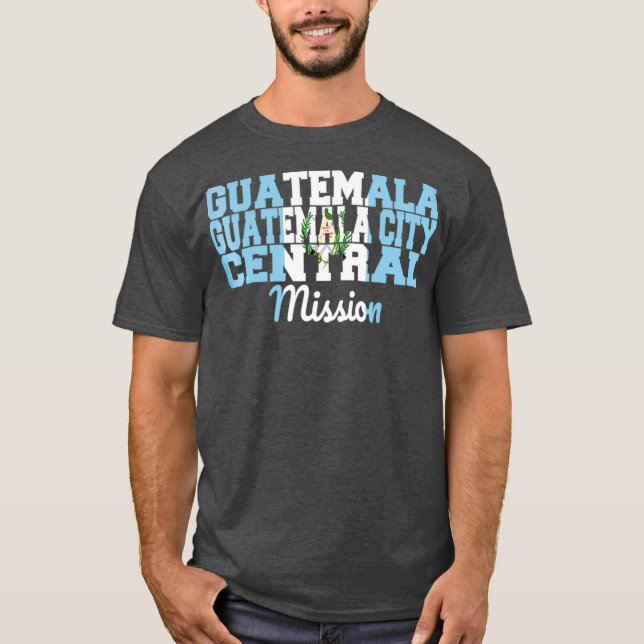 Guatemala City Central Uppdrag T Shirt (Framsida)