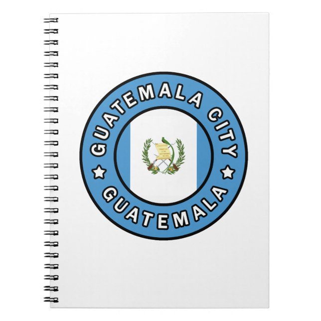 Guatemala City Guatemala Anteckningsbok (Framsidan)