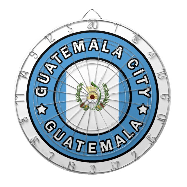 Guatemala City Guatemala Darttavla (Framsidan)
