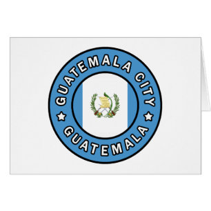 Guatemala City Guatemala Hälsningskort