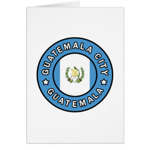 Guatemala City Guatemala Hälsningskort