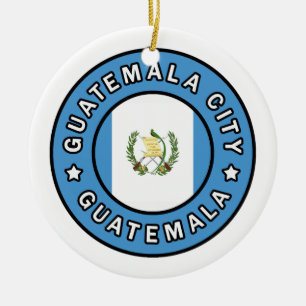 Guatemala City Guatemala Julgransprydnad Keramik