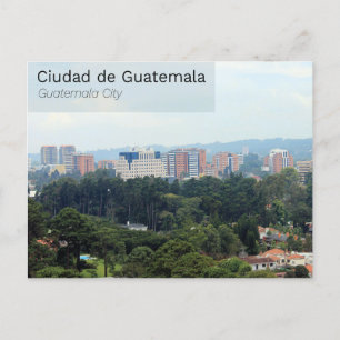 Guatemala City Vykort