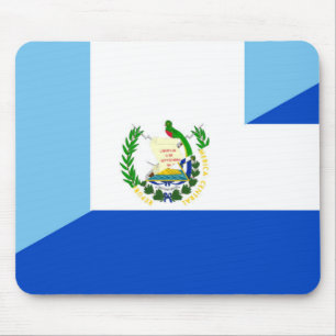 guatemala el salvador halv flagga land musmatta