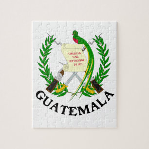 GUATEMALA - emblem/flagga/vapensköld/symbol Pussel