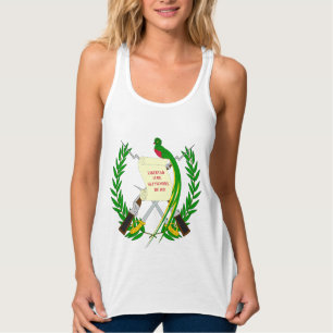 guatemala emblem linne med racerback 