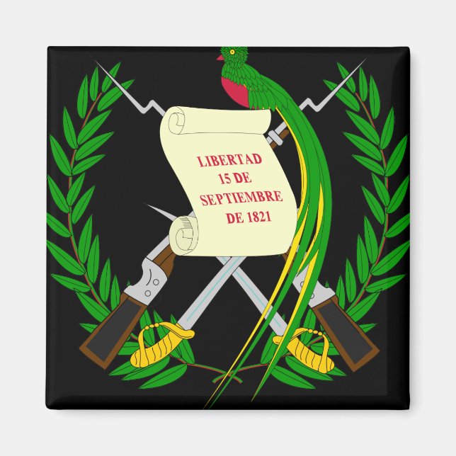 guatemala emblem magnet (Framsidan)