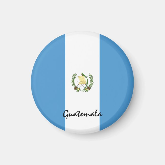 Guatemala flagga & America - RESA/sportfantaster Magnet (Framsidan)