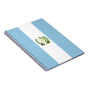 Guatemala flagga anteckningsbok