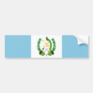 Guatemala Flagga Bildekal