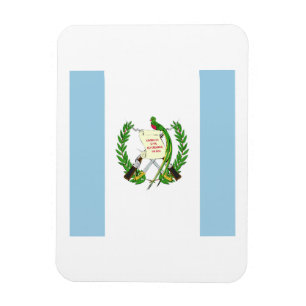 Guatemala Flagga Emblem Magnet