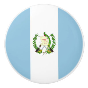 Guatemala flagga knopp