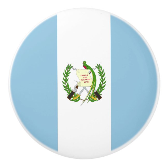 Guatemala flagga knopp (Framsidan)