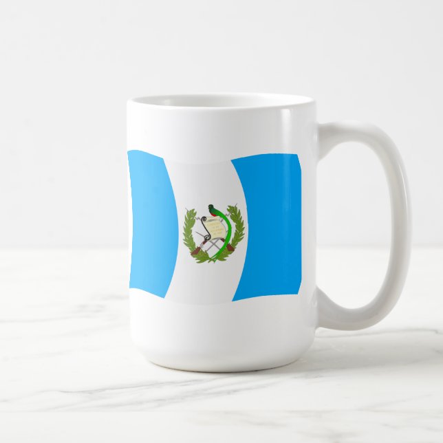 Guatemala Flagga Kopp (Höger)