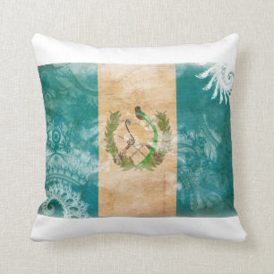 Guatemala flagga kudde