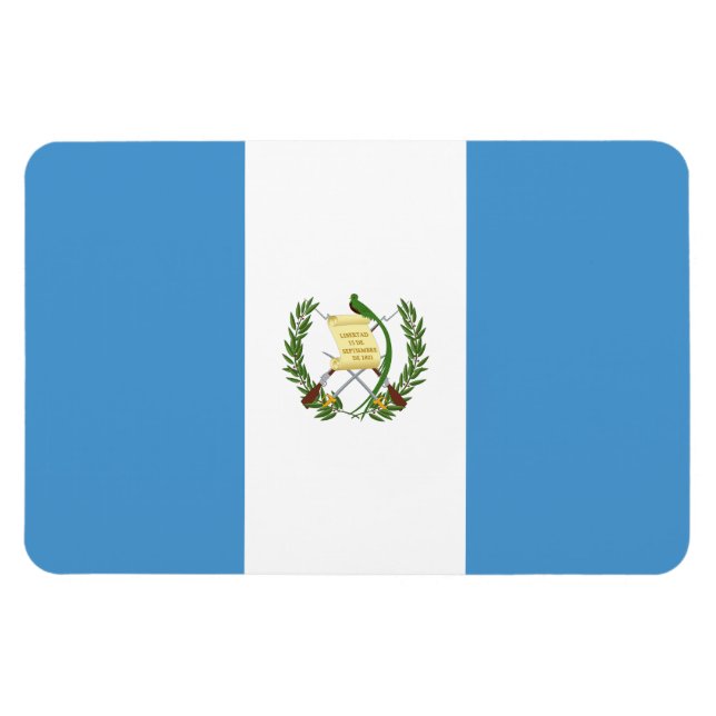Guatemala Flagga Magnet (Horisontell)