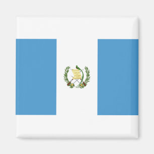Guatemala Flagga Magnet