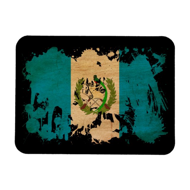 Guatemala Flagga Magnet (Horisontell)