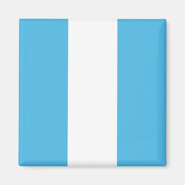 Guatemala Flagga Magnet (Framsidan)