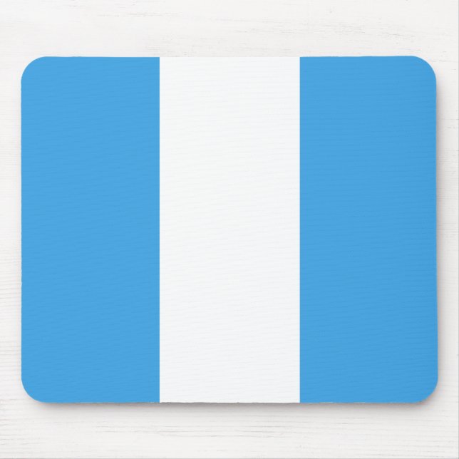 Guatemala Flagga Mousepad Musmatta (Framsidan)