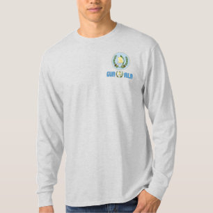 Guatemala Flagga och Jacka av Arm Patriotic T Shirt