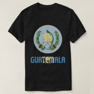 Guatemala Flagga och Jacka av Arm Patriotic T Shirt
