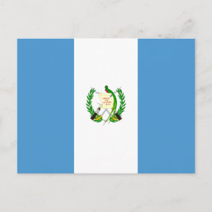 Guatemala Flagga Postcard Vykort