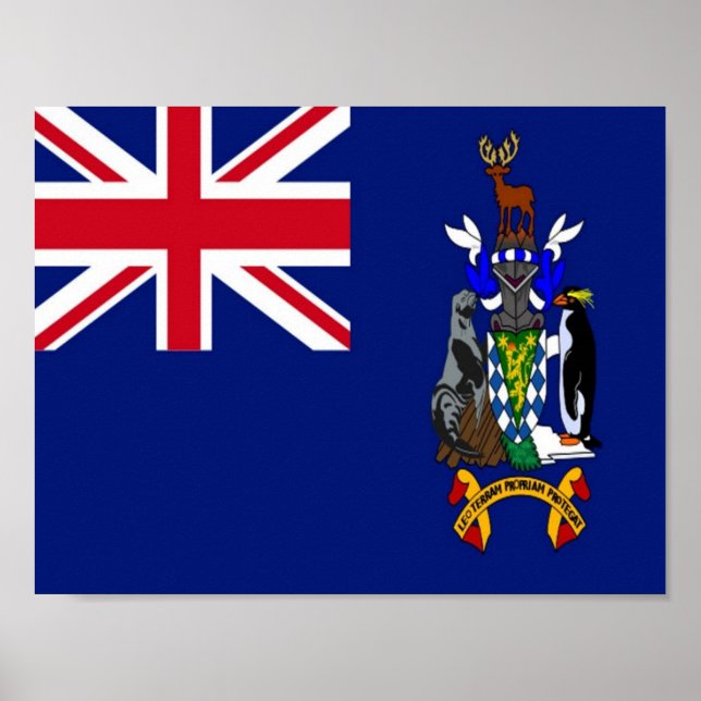 Guatemala - Flagga - Poster (Framsidan)