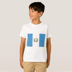Guatemala flagga tee
