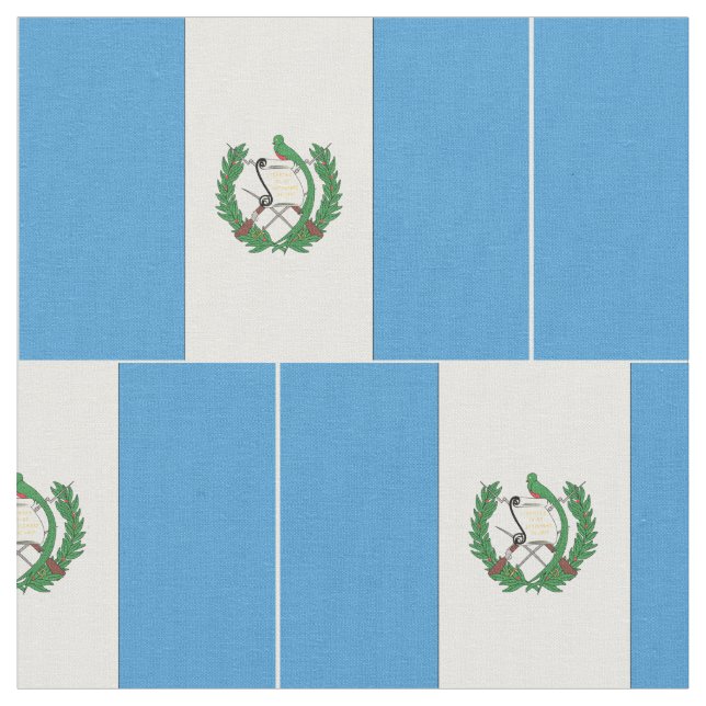 Guatemala flagga tyg (Närbild)
