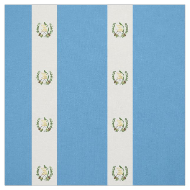 Guatemala Flagga Tyg (Provkarta)