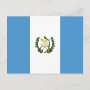 Guatemala Flagga Vykort