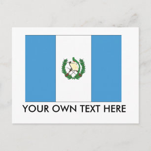 Guatemala Flagga Vykort