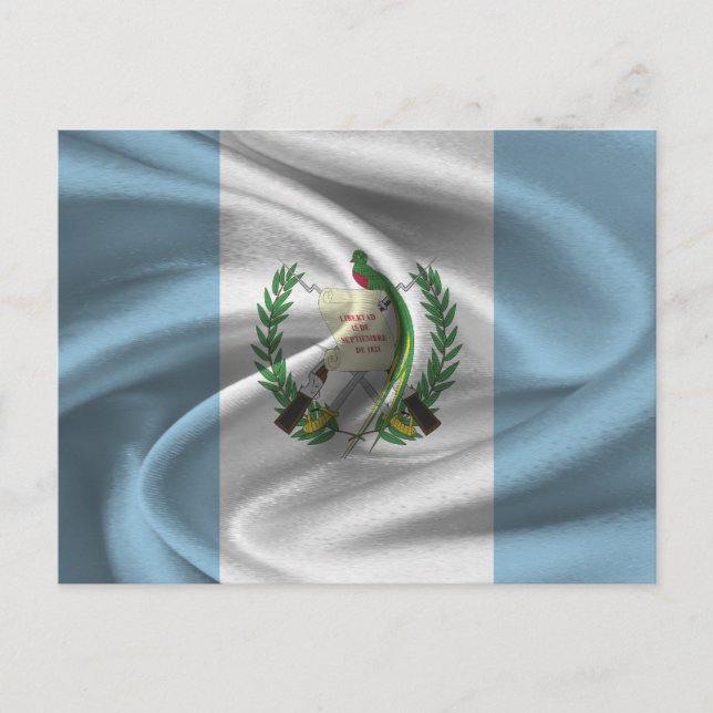 Guatemala Flagga Vykort (Framsida)