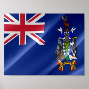 Guatemala - flagga Wave - Poster
