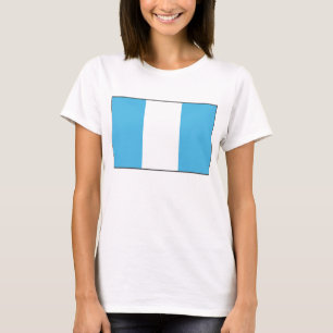 Guatemala Flagga x Karta T-Shirt