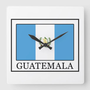 Guatemala Fyrkantig Klocka