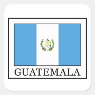 Guatemala Fyrkantigt Klistermärke