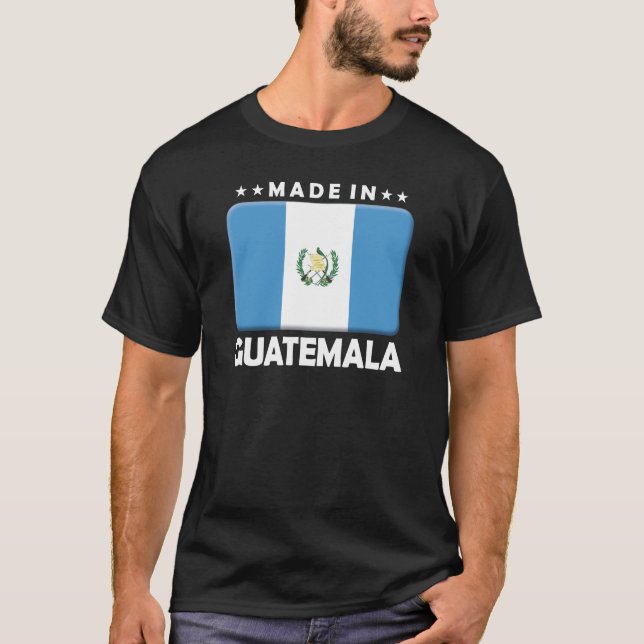 Guatemala gjorde tee shirt (Framsida)