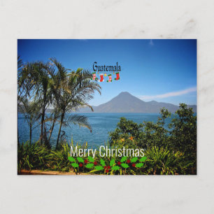 Guatemala, God Jul, Vykort