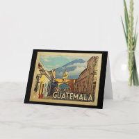 Guatemala Greeting Card Vintage resor