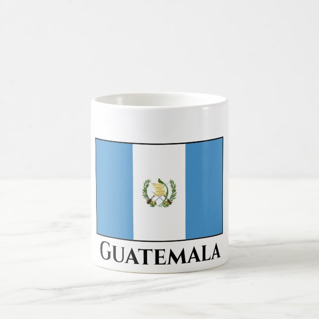 Guatemala (Guatemala) Flagga Kaffemugg (Center)