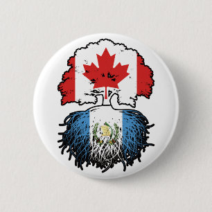 Guatemala Guatemalan Canadian Canada Träd Roots Knapp
