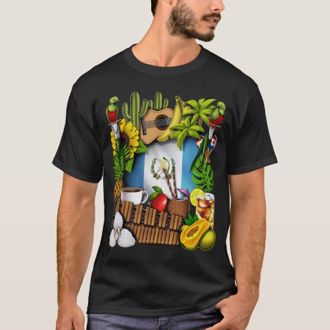 Guatemala Heritage T Shirt (Framsida)