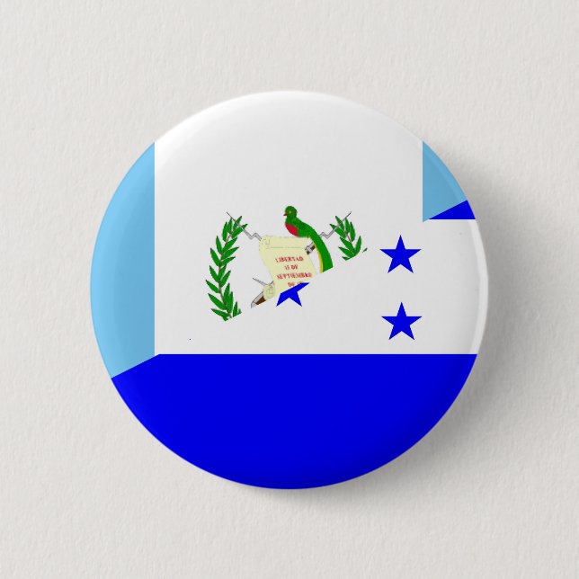 guatemala honduras halv flagga symbol knapp (Framsida)